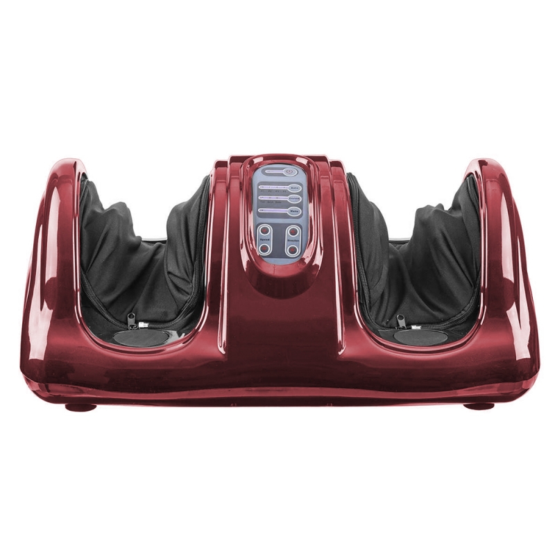 Aparat de masaj Shiatsu pentru picioare, cu telecomanda, visiniu, Lila Care