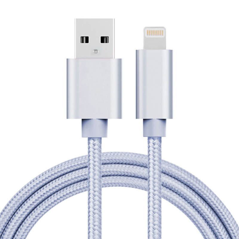 Cablu de date lightning explorer series pentru iphone si ipad, alb