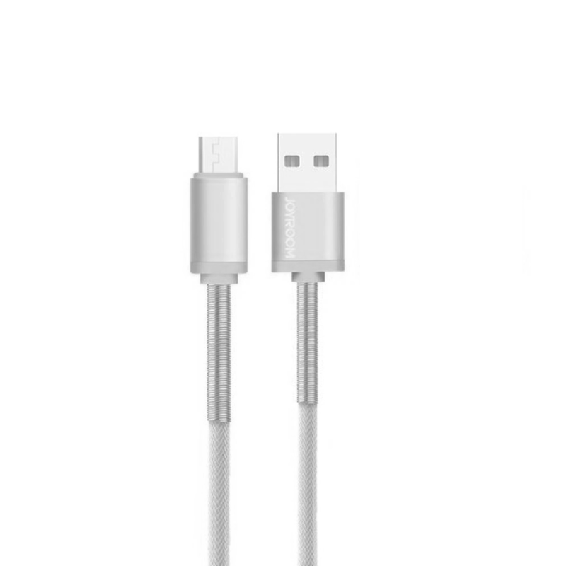 Cablu de date micro usb explorer series pentru telefon si tableta, alb