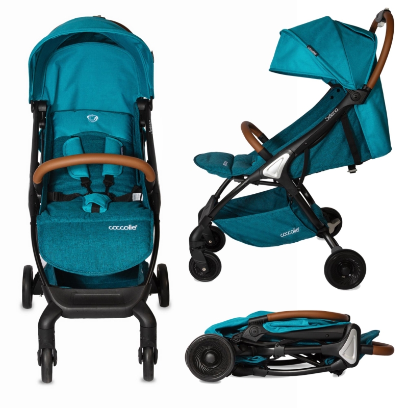 Carucior sport ultracompact coccolle selena albastru