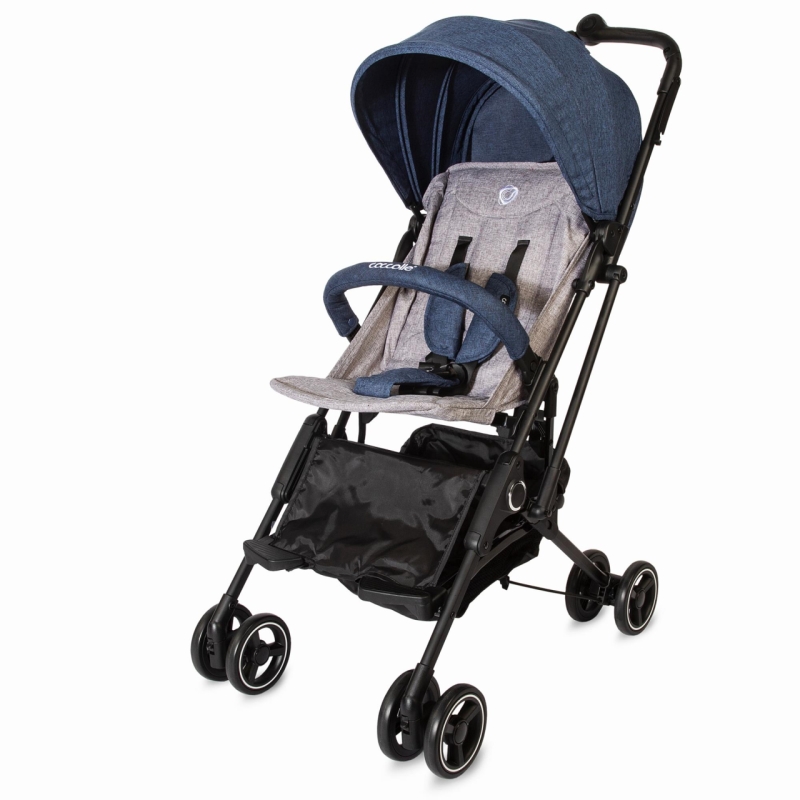 Carucior ultracompact coccolle mino albastru