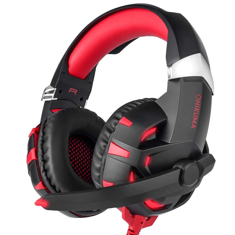 Casti gaming stereo Onikuma K2 7.1 Pro, rosu