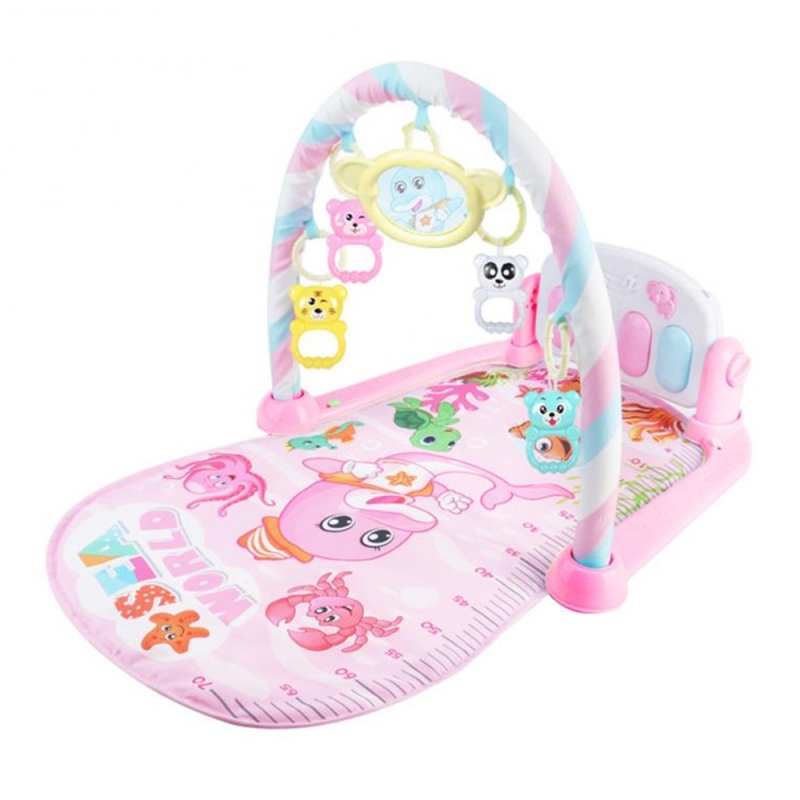 Centru de activitati multifunctional ``Sea World`` 4 in 1, Karemi, cu pian, lumini si sunete
