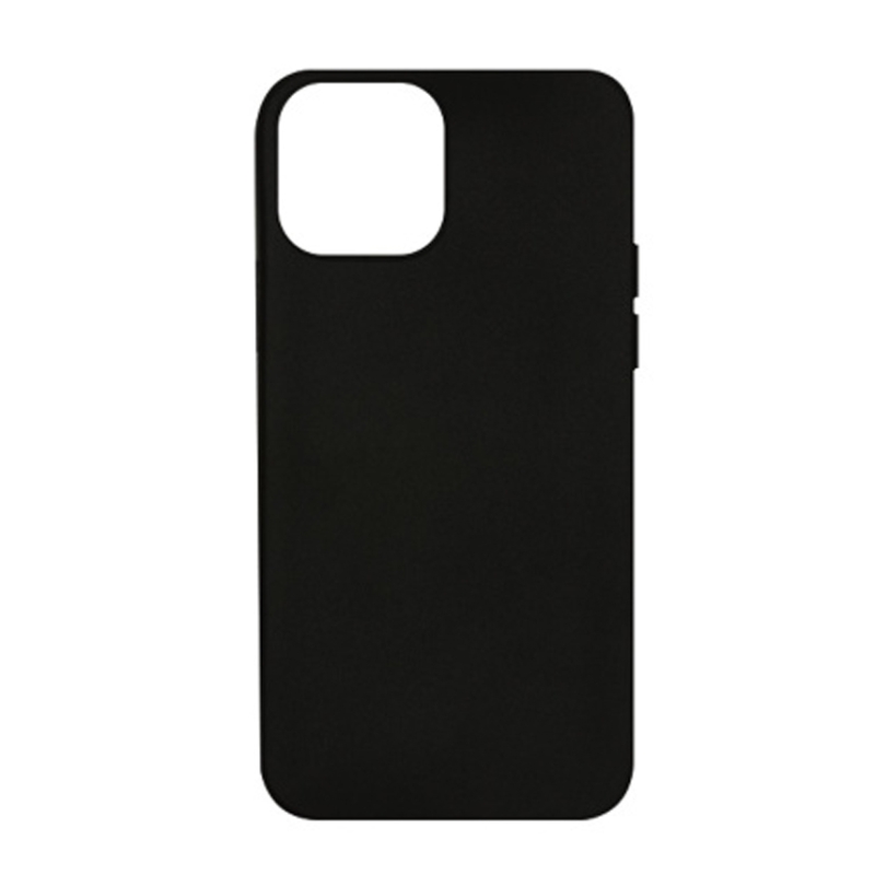Husa de protectie loomax, iphone 12 / 12 pro, silicon subtire, neagra