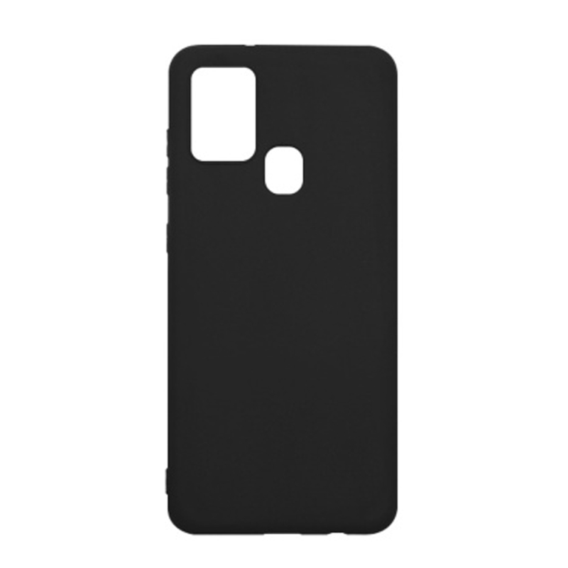 Husa de protectie loomax samsung a21s ultra, silicon subtire, neagra