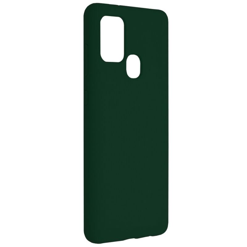 Husa de protectie loomax samsung a21s ultra, silicon subtire, verde