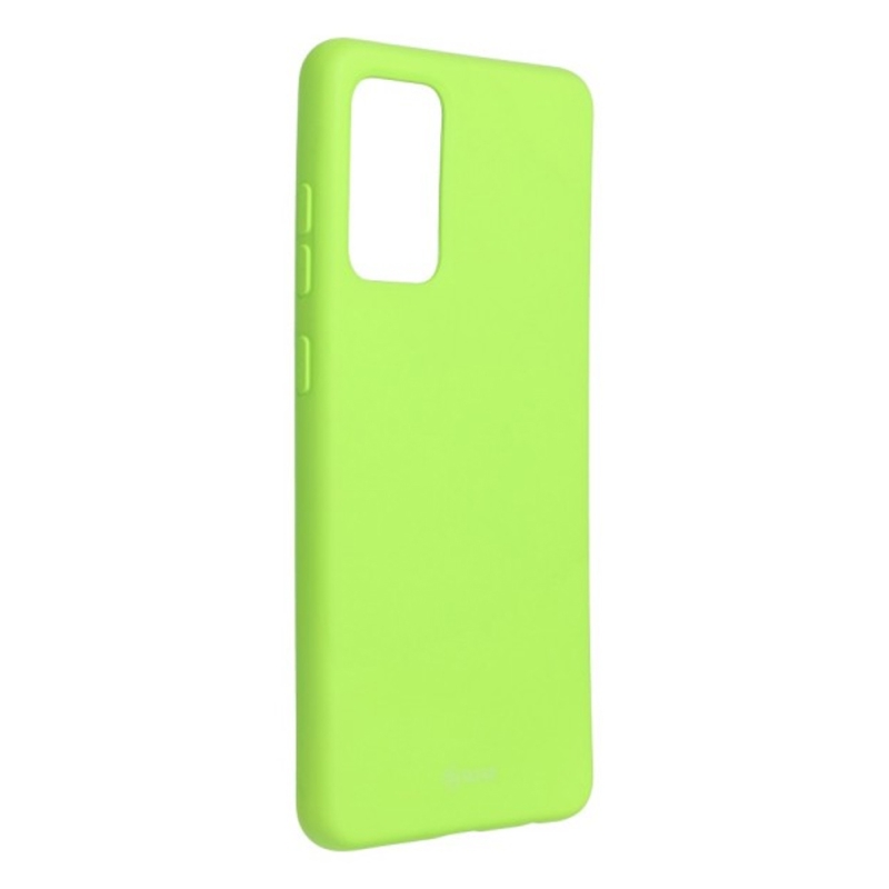 Husa de protectie loomax samsung a72, silicon subtire, pistachio