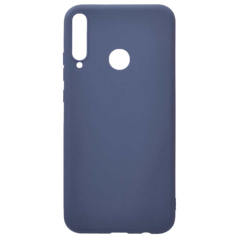 Husa de protectie Loomax, Huawei P40 Lite E, silicon subtire, albastru