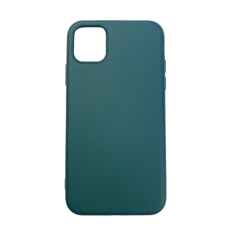 Husa de protectie loomax, iphone 11 pro max, silicon subtire, verde
