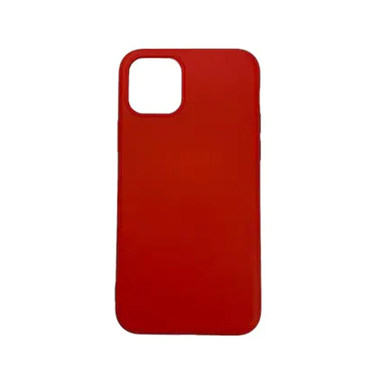 Husa de protectie loomax, iphone 11 pro, silicon subtire, rosie