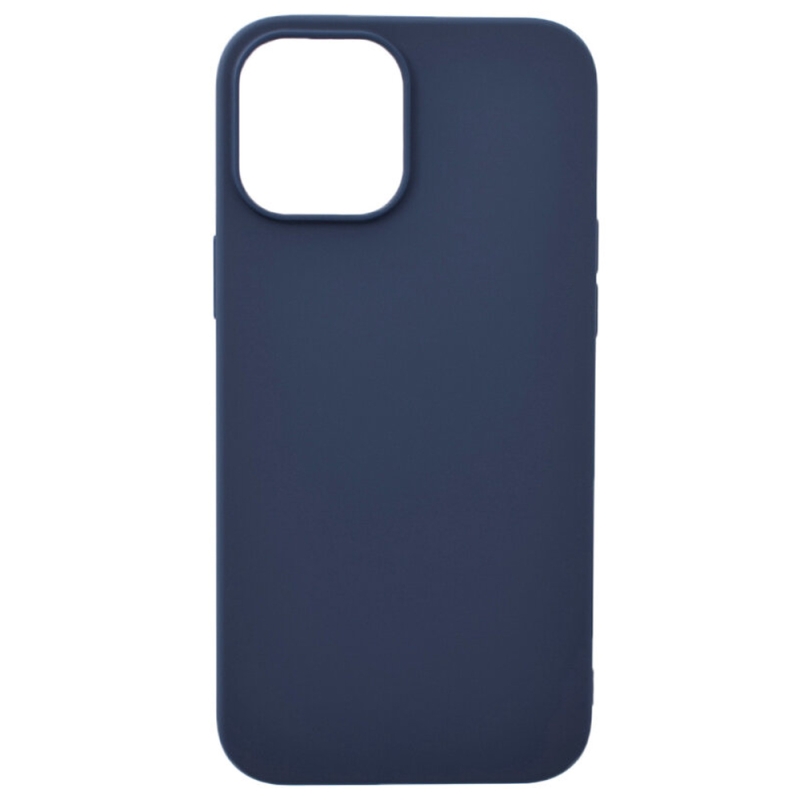 Husa de protectie loomax, iphone 12 mini, silicon subtire, albastra