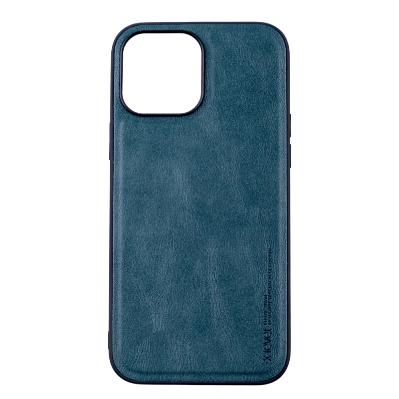 Husa de protectie loomax, iphone 13, piele ecologica, verde
