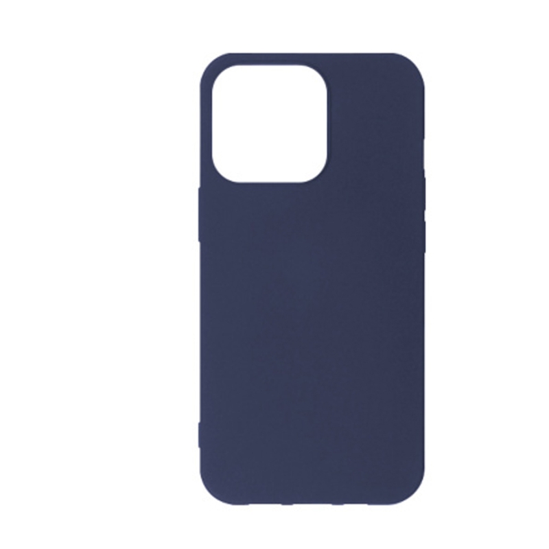 Husa de protectie loomax, iphone 13 pro, silicon subtire, albastra