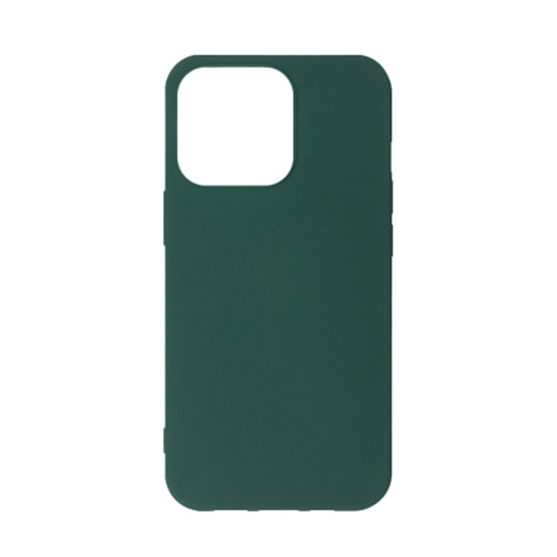 Husa de protectie loomax, iphone 13 pro, silicon subtire, verde