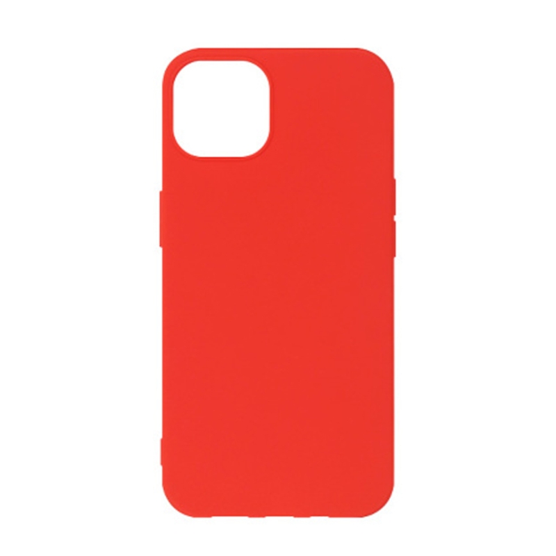 Husa de protectie loomax, iphone 13, silicon subtire, rosie