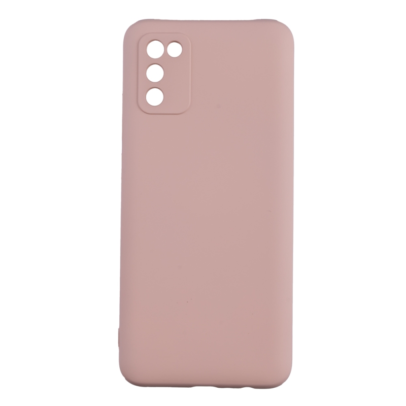 Husa de protectie Loomax, Samsung Galaxy A02S, silicon subtire, bej