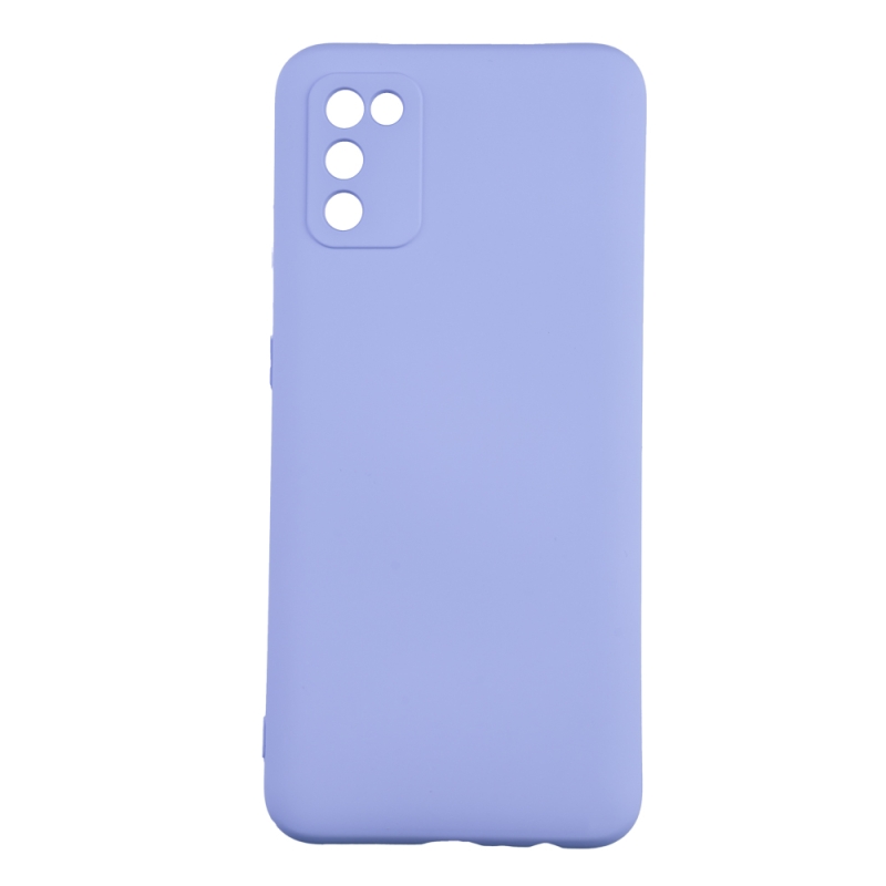 Husa de protectie Loomax, Samsung Galaxy A02S, silicon subtire, lilac