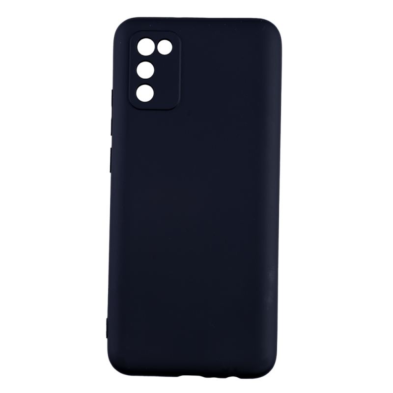 Husa de protectie loomax, samsung galaxy a02s, silicon subtire, negru