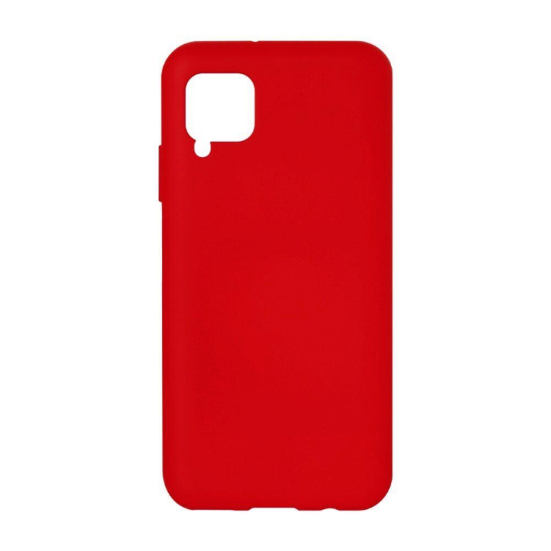 Husa de protectie Loomax, Samsung Galaxy A12, silicon subtire, rosu