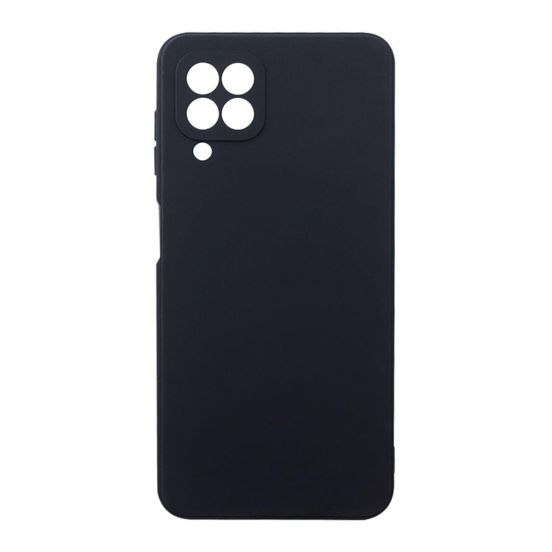 Husa de protectie Loomax, Samsung Galaxy A22 4G, silicon subtire, negru