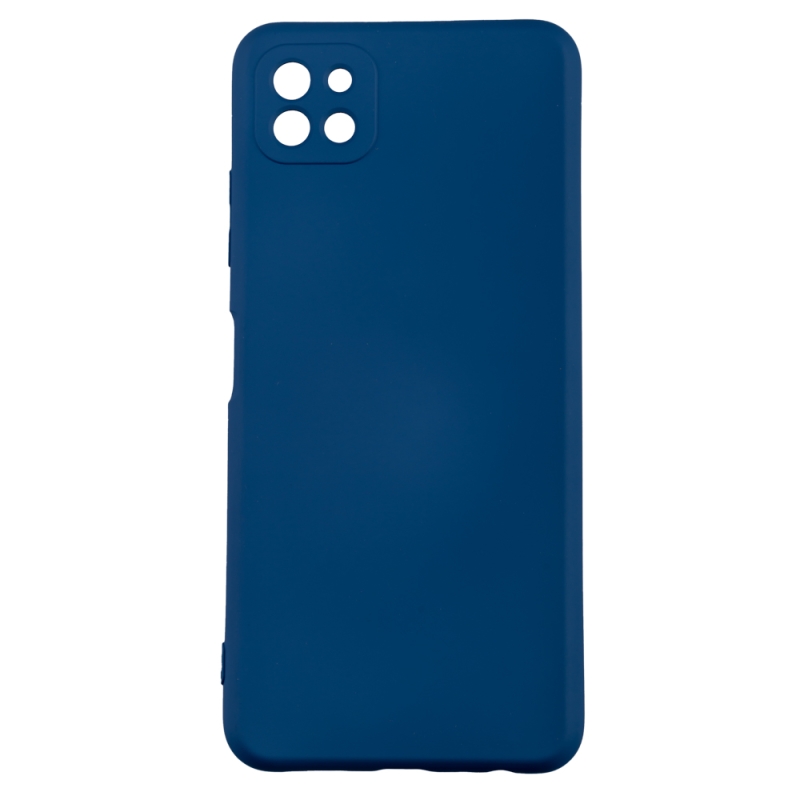 Husa de protectie Loomax, Samsung Galaxy A22 5G, silicon subtire, albastru