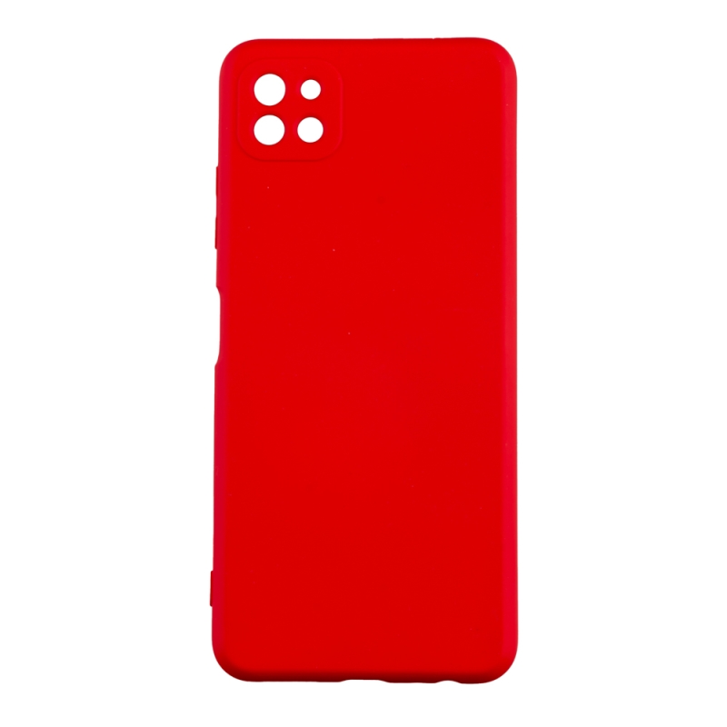 Husa de protectie loomax, samsung galaxy a22 5g, silicon subtire, rosu
