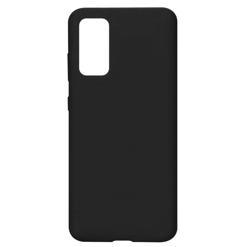 Husa de protectie loomax, samsung galaxy s20, silicon subtire, negru