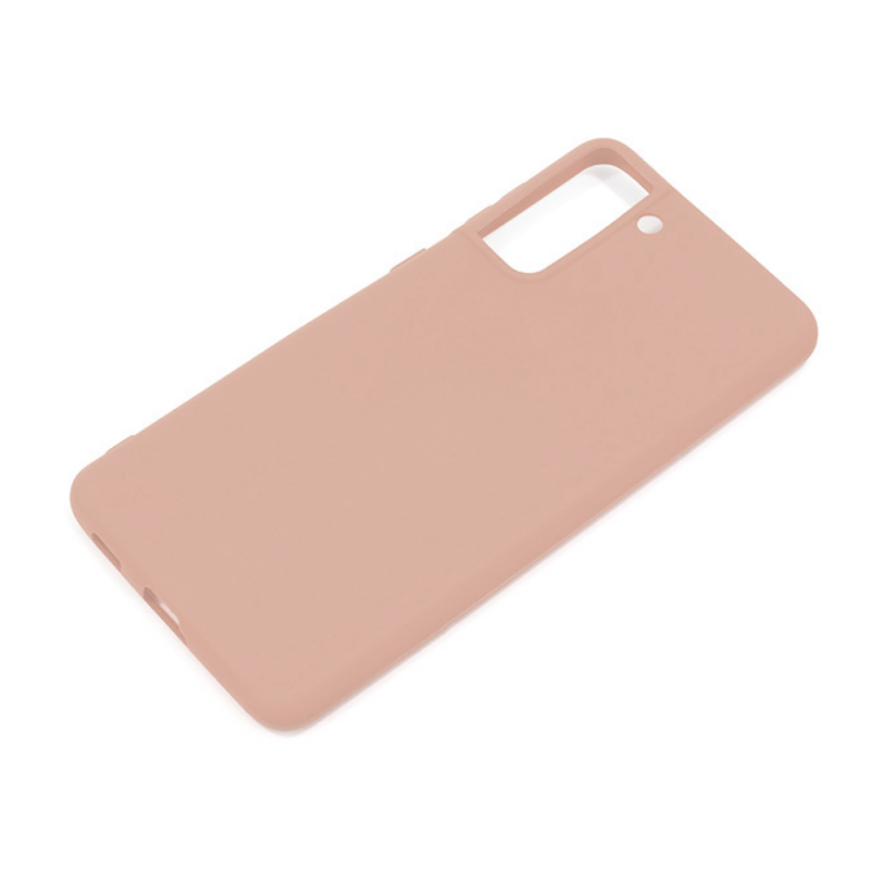 Husa de protectie loomax, samsung galaxy s21 plus, silicon subtire, bej