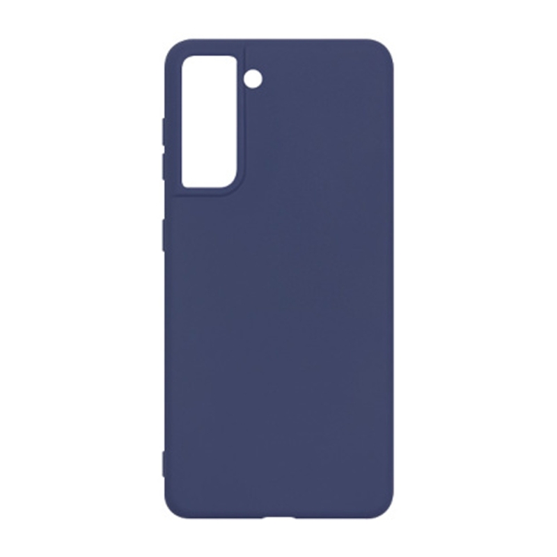 Husa de protectie loomax samsung s21, silicon subtire, albastra