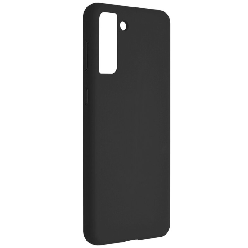 Husa de protectie loomax samsung s21, silicon subtire, negru