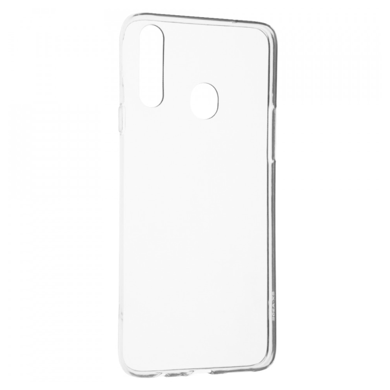 Husa loomax de protectie samsung a20e, silicon subtire, 2 mm, transparent