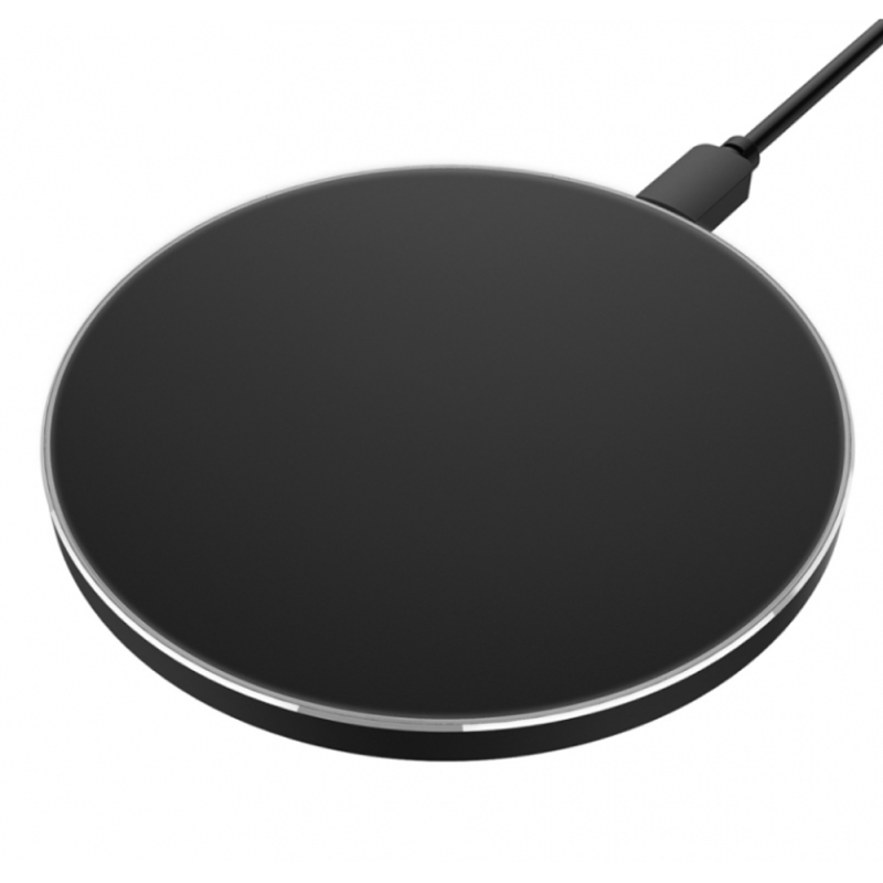 Incarcator wireless, 10w, incarcare rapida, negru