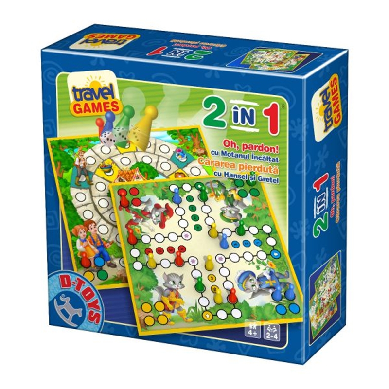 Joc 2 in 1,oh pardon si cararea pierduta cu personaje din basme