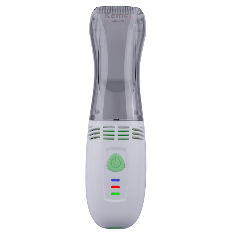 Masina de tuns pentru bebelusi si copii, Kemei, silentioasa, reincarcabila USB, cu aspirator pentru par - 1 | YEO