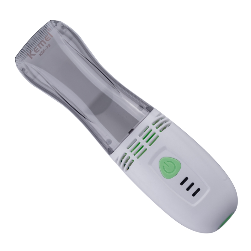 Masina de tuns pentru bebelusi si copii, Kemei, silentioasa, reincarcabila USB, cu aspirator pentru par - 2 | YEO