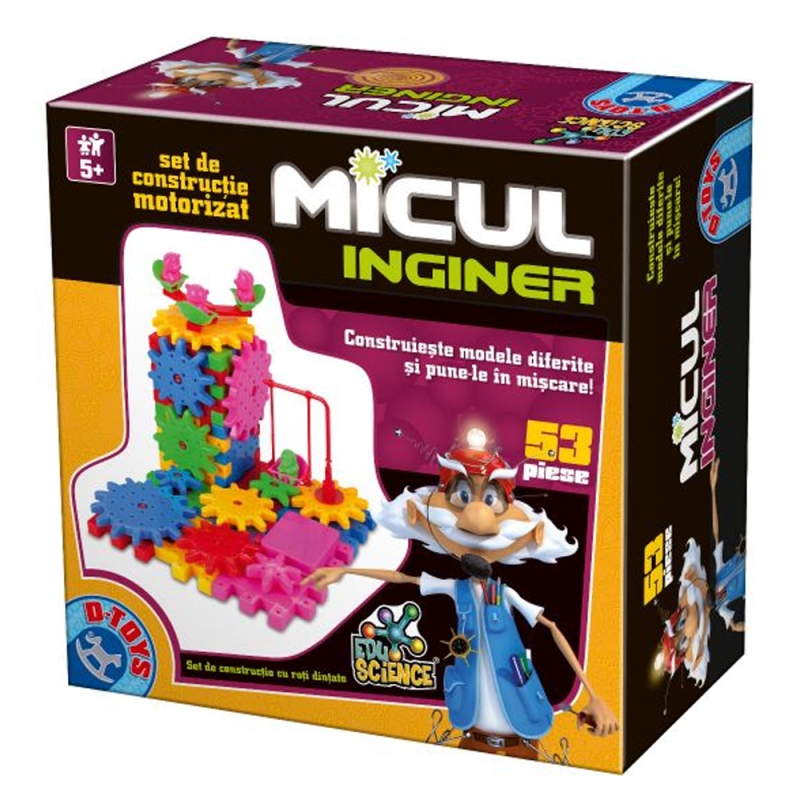 Micul inginer, joc educativ de 53 piese