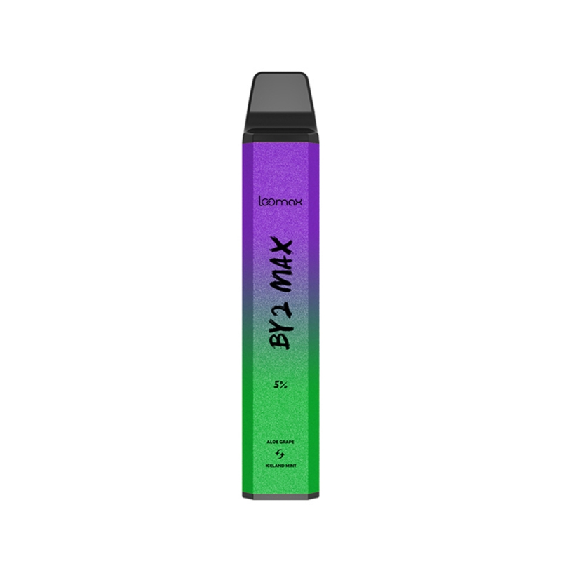 Narghilea electronica loomax, 2 in 1, 5000 de pufuri, nicotina 5%, aloe grape si ice mint
