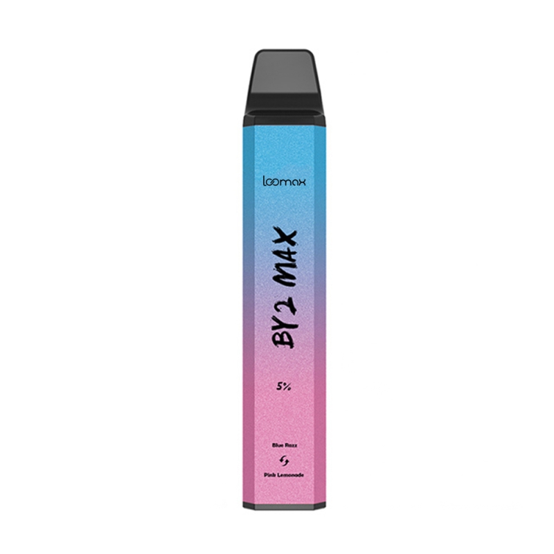 Narghilea electronica loomax, 2 in 1, 5000 de pufuri, nicotina 5%, blue razz si pink lemonad