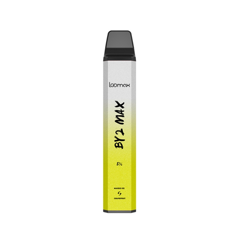 Narghilea electronica loomax, 2 in 1, 5000 de pufuri, nicotina 5%, mango ice si grapefruit