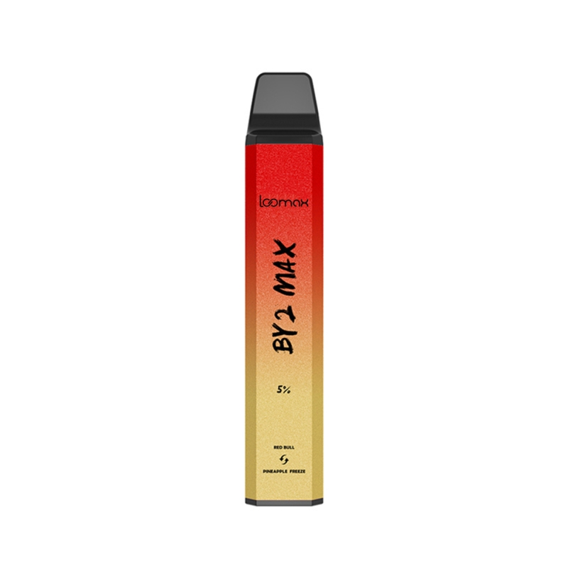 Narghilea electronica loomax, 2 in 1, 5000 de pufuri, nicotina 5%, red bull si pineapple freeze