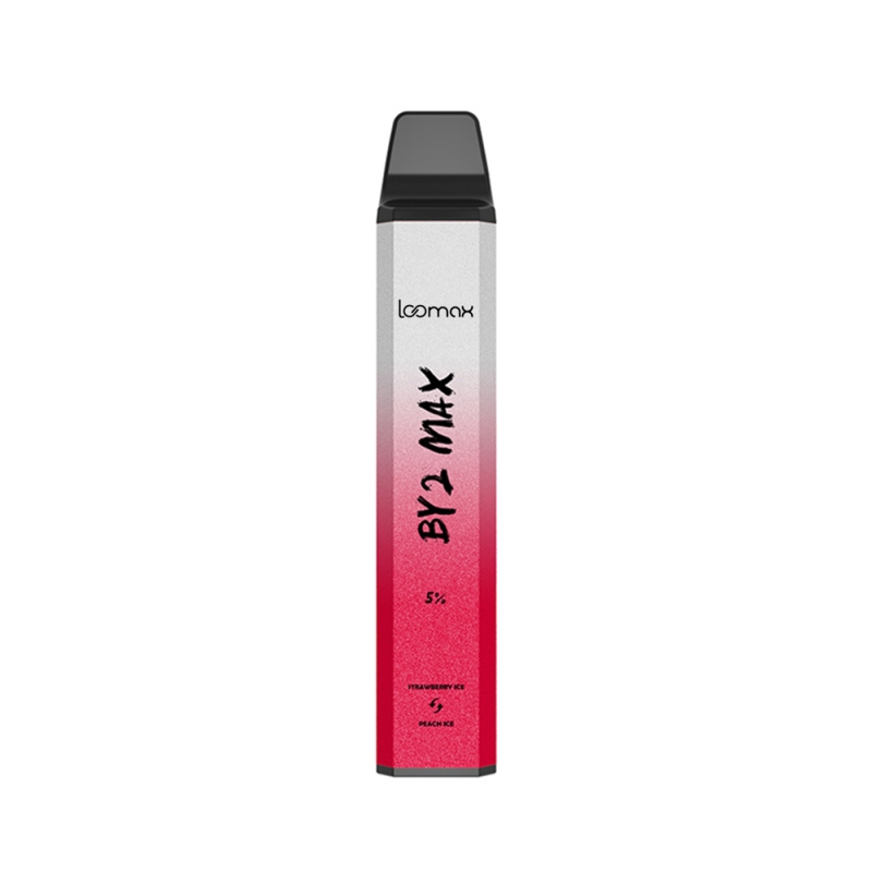 Narghilea electronica loomax, 2 in 1, 5000 de pufuri, nicotina 5%, stawberry ice si peach ice