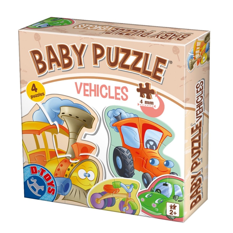 Puzzle educativ baby puzzle,mijloace de transport