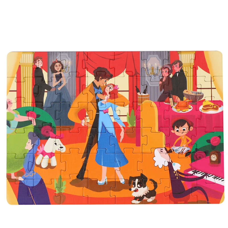 Puzzle karemi, cenusareasa, 48 piese, nr 15
