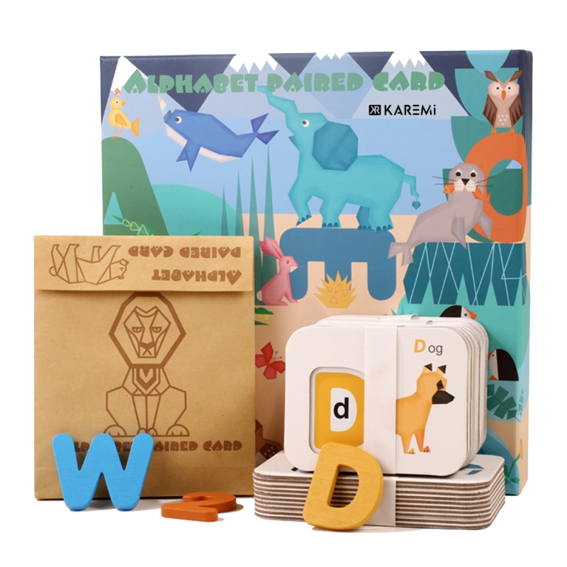 Puzzle karemi, joc de ortografie, spelling game, joc educativ cu litere si cifre, joc invatare limba engleza, k01b-10149