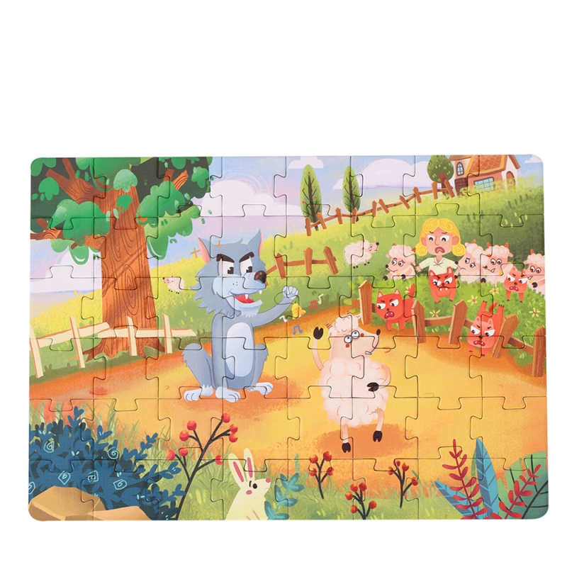 Puzzle karemi, mielul duhovnic, 48 piese, nr 14