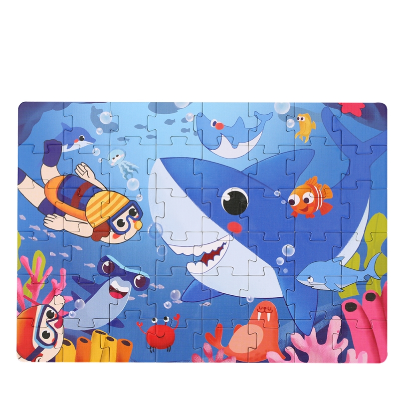 Puzzle karemi, o aventura subacvatica, 48 piese, nr 08