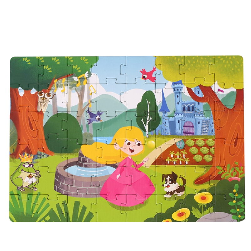 Puzzle karemi, printul broscoi, 48 piese, nr 10