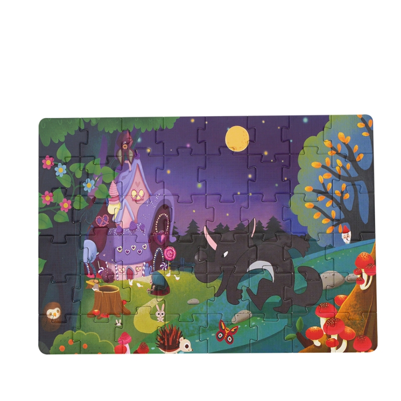 Puzzle karemi, scufita rosie, 48 piese, nr 01