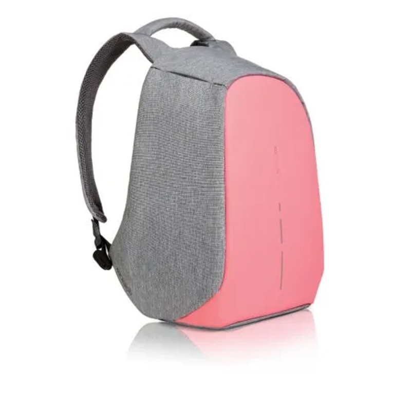 Rucsac laptop antifurt bobby compact roz