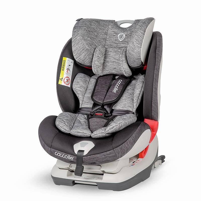 Scaun auto cu isofix grupa 0-36 kg coccolle cressida raven gray
